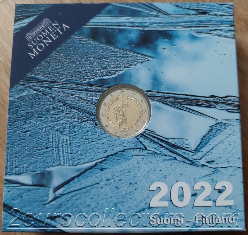 Finland 2 2023 First Finnish Nature Conservation Act PROOF 2 Euro