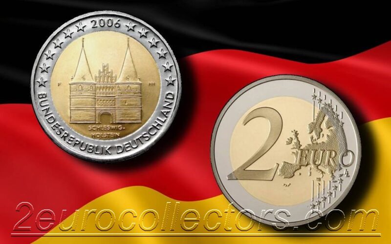 2 euro schleswig holstein 2006 a