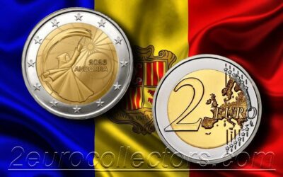 Pièce 2 Euros colorisée Luxembourg 2012 - VILLERS COLLECTIONS